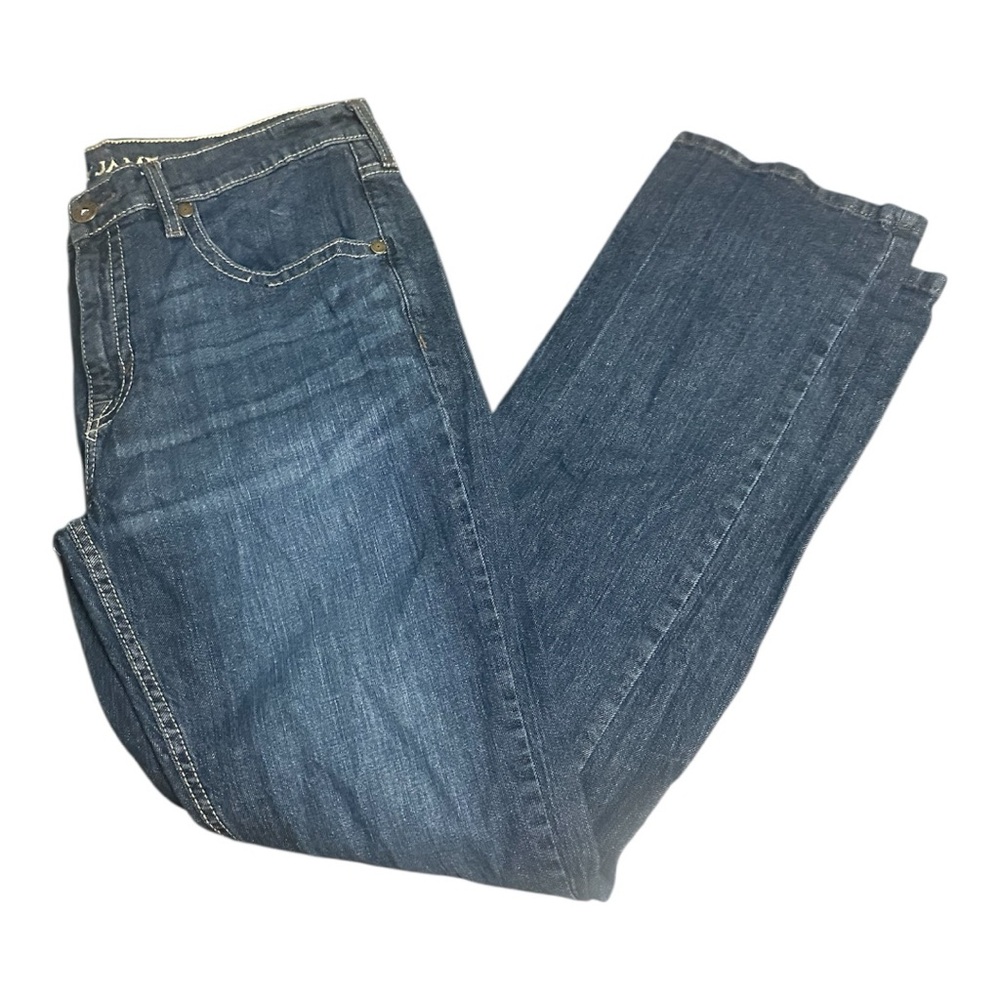 Men's Dark Blue Bootcut Jeans